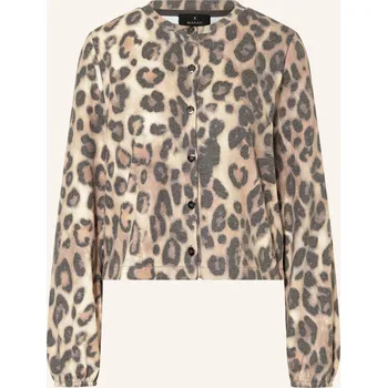 Dámský svetr Monari Dámský Pletený Kardigan, velbloudí / tmavě hnědá, 44