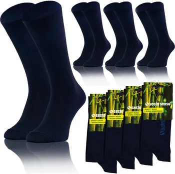 Pánské ponožky PÁNSKÉ PONOŽKY ponožky do obleku BAMBUSOVÉ VLÁKNO Sesto Senso *43-46