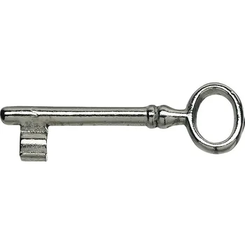 Dveřní kování Tvarový klíč Tosisch, uzávěr LB 3, poniklovaný