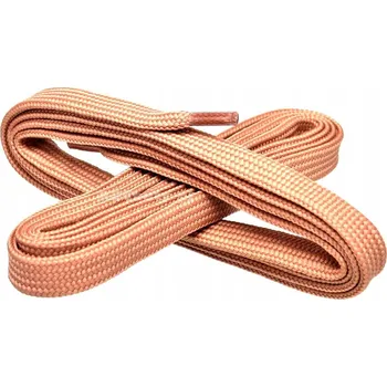 Tkaničky do bot BÉŽOVÉ Široké tkaničky do bot 7 mm, ploché sportovní tkaničky do tenisek, 100 cm