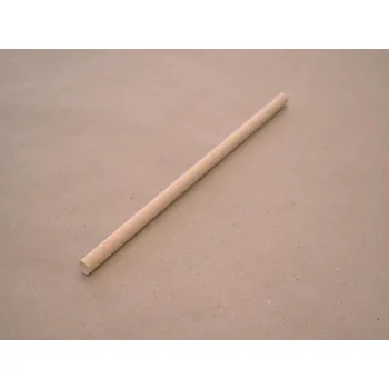 Bio papírové brčko KRAFT 24,5 cm Ø 1 cm