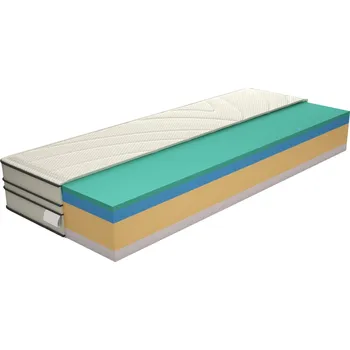 Purtex s.r.o. Zdravotní matrace Charlotte Hybrid Potah: Snow, Rozměr: 90x180