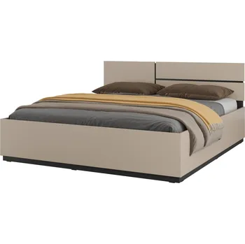 Postel Postel BONIFACIO 180x200 cm, congo/černá + vyzvednutí ZDARMA