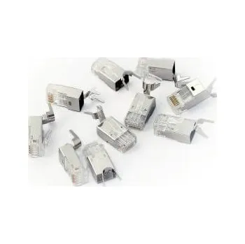 Síťový kabel Digitus X-ML-6F-OD-IMP kabelový konektor RJ45 Šedá