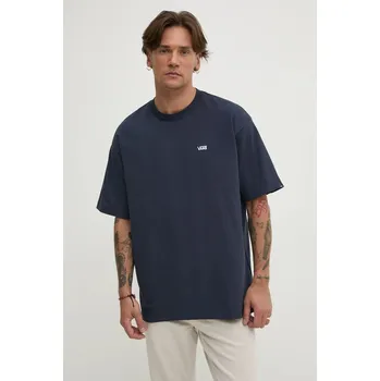 Pánské tričko Bavlněné tričko Vans VN000P1PJDU1 námořnická modř 59X, vel. M