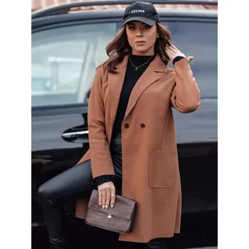 Dámský kabát DSTREET LINNORE NY0703 KARAMELOVÁ unisize