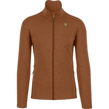 Pánská mikina KARPOS Pizzocco Full Zip Fleece, Mahogany velikost: M