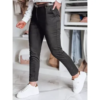 Dámské kalhoty Dámské kalhoty DSTREET UY2576 ČERNÁ L