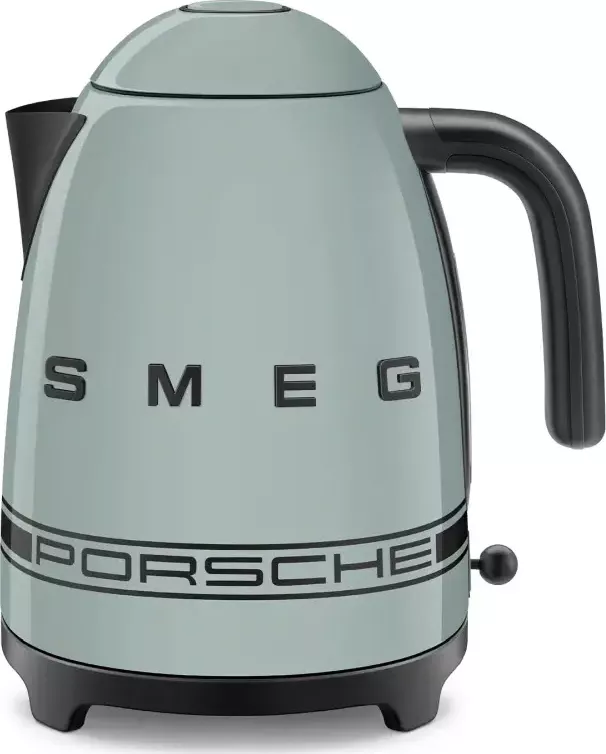 PORSCHE x SMEG Kettle konvice zelená (Konvice s ikonickými prvky Porsche.)