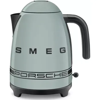 Lednice PORSCHE x SMEG Kettle konvice zelená (Konvice s ikonickými prvky Porsche.)