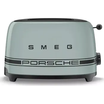 Lednice PORSCHE x SMEG Toaster toustovač zelený (Topinkovač s ikonickými prvky Porsche.)