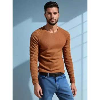 Pánský svetr Pánský svetr DSTREET WX2289 VELBLOUD M