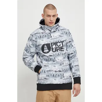 Bunda Picture Parker Print bílá barva MVT467 00X, vel. S