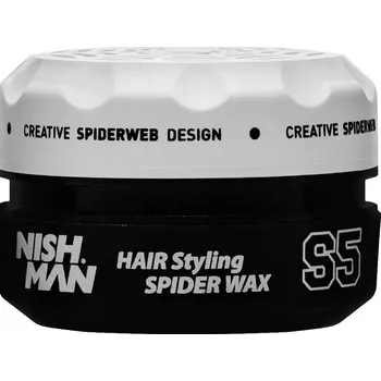 Stylingový přípravek Nishman Silně tužící pomáda na vlasy pro muže Spider S5 150 Ml