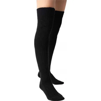 Dámské ponožky PODKOLENKY dámské VLNA TEPLÉ vzor COP steven 089 ČERNÉ # 38-40