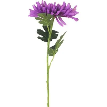 Autronic Chryzantéma - umělá řezaná květina, fialová, sada 36 ks