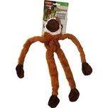 Hračka pes Opice pískací 41cm Skinneeez
