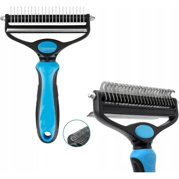 Kosmetika pro psa Hřeben - Trimr na zacuchanou srst pro psy - Odstraňuje odumřelou srst