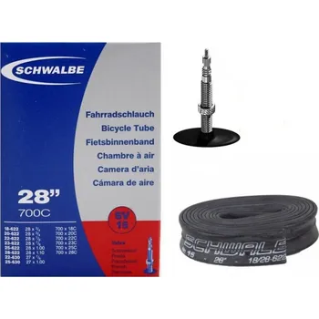 Duše na kolo Duše Schwalbe Standard 700x18/28C, galuskový ventilek (SV) 40 mm / 105 g SV15