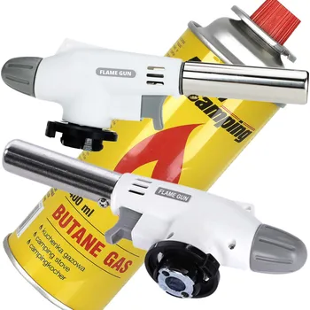 Horkovzdušná pistole RUČNÍ PLYNOVÝ HOŘÁK KERAMICKÝ LETLAMPA NA KARTUŠE