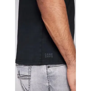 Pánské tričko s kulatý výstřihem Camp David, velikost M