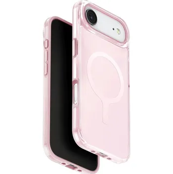 Pouzdro na mobilní telefon UNIQ MagClick Clario MagSafe kryt iPhone Air Primrose Pink