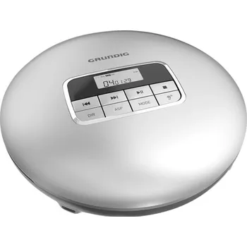 CD přehrávač Grundig GCP1020 přenosný CD přehrávač Discman CD, CD-R, CD-RW, MP3 stříbrná