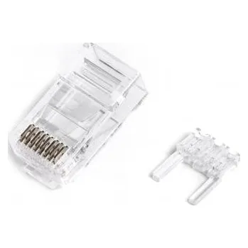 Počítačové příslušenství Digitus X-ML-6AU-IMP kabelový konektor RJ45 Průhledná