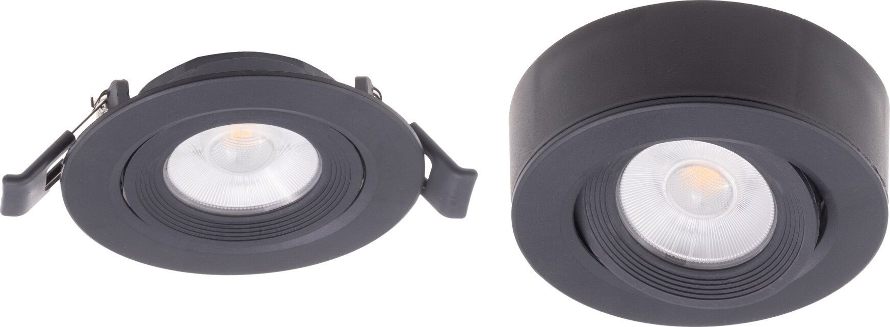 LED bodové svítidlo ISDA 7W černé