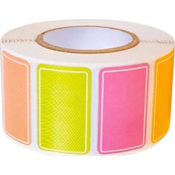 samolepka Samolepky barevné, 500 ks