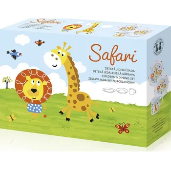 dětská jídelní sada MATELL VM s.r.o. Dětský jídelní set Safari 3d.