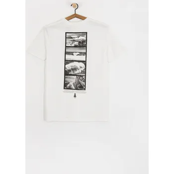 Pánské tričko Hurley Nazare Sqns (white) L, bílá