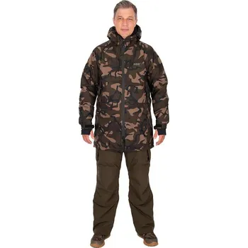 Rybářské oblečení Fox Bunda Camo Sherpa Tec 3/4 Jacket Limited Velikost bundy: XXL