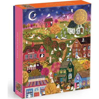 Puzzle Joy Laforme Spooky Village 1000 Piece Foil Puzzle