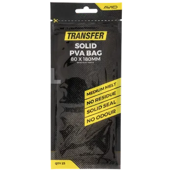 PVA Avid Carp PVA Sáčky Transfer Solid PVA Bag - Large (80x180 mm)