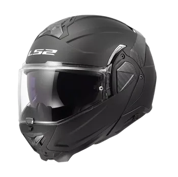 Helma na motorku LS2 FF910 ADVANT II SOLID MATT BLACK, překlápěcí helma na motorku