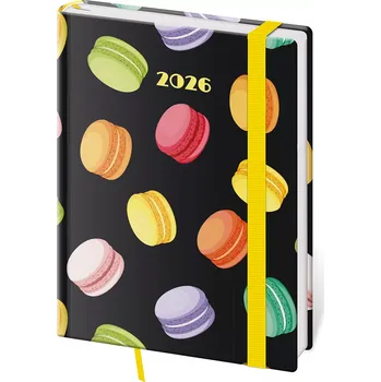 Diář Helma365 Vario s gumičkou B6 denní 2026