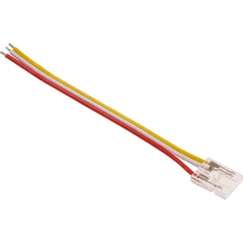 LED páska COB CCT 10mm přípojka s kabelem