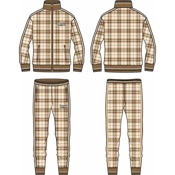 Lonsdale Men&amp;#039;s tracksuit slim fit Lonsdale černá | hnědá | krémová 3391929