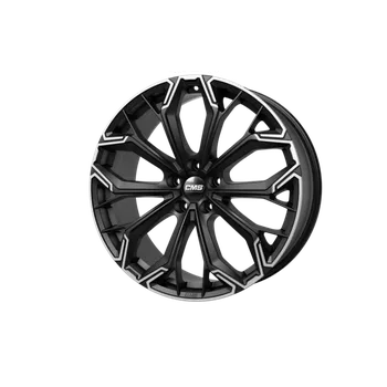 Disk Alu disk CMS C37 8x19, 5x114,3, 67.2, ET45 Diamond Matt Black