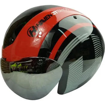 Cyklistická přilba HAVEN Cyklistická přilba - 3T SHOT - červená/černá