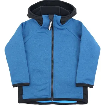 LITTLE THINGS mikina tecnostretchová s kapucí modrá vel. 3-5 let