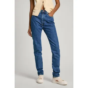 Dámské džíny Pepe Jeans Dámské džíny SLIM JEANS UHW Barva: denim (odpovídá obrázku), Velikost: W27 L30