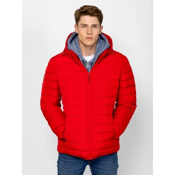 Pánská zimní bunda HEAVY TOOLS NACKW25 Barva: Tomato, Velikost: XXXL