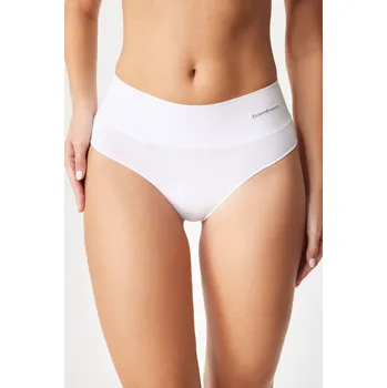 Kalhotky Tanga Bamboo Nature se zvýšeným pasem