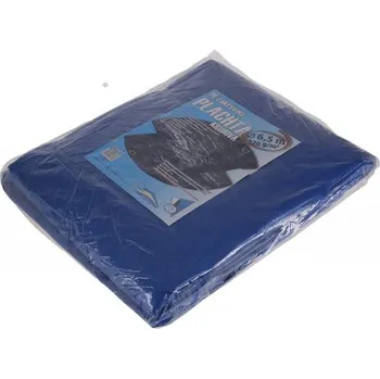 Krycí plachta Plachta krycí PE kulatá 4,1-4,5m 120g/m2 modrá/stříbrná PROFIT Sklad16 LO-25004 (LO-25004 PROFIT Sklad16 Váha v Kg: 1.96)