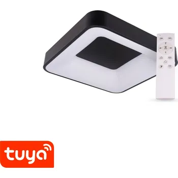 SMART Tuya LED svítidlo ZULU 32W CCT hranaté černé