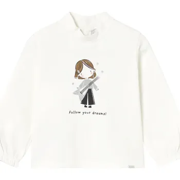 MAYORAL dívčí tričko DR dívka bílá vel. 86 cm