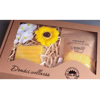 Kosmetická sada Domácí wellness - Mýdlo, probuzení