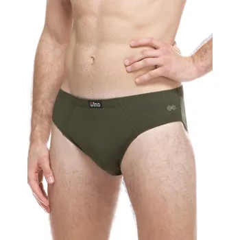 Slipy Gina pánské slipy s potiskem 71137 Lahvová Vel. 50/52